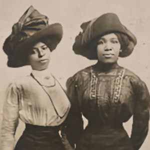 Vintage beautiful African American Women