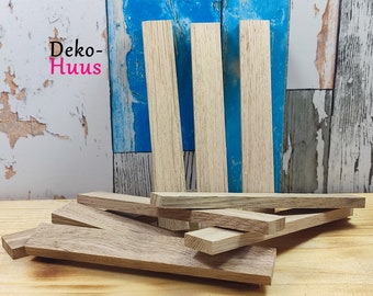 Bastelklötzchen-Holzklötzchen-DIY-Eichen Klötzchen-Hobby-Basteln