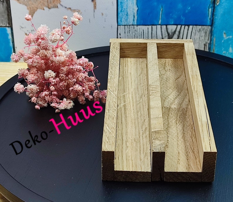 Kerzenverpackung Rohlinge für Stabkerzen Geschenkset Holzrohlinge Bild 3