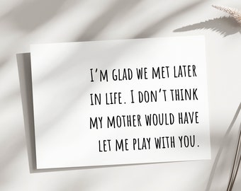 Best friend card, just because card, bestie birthday card, best friend thank you card, card for best friend, thank you for being my person