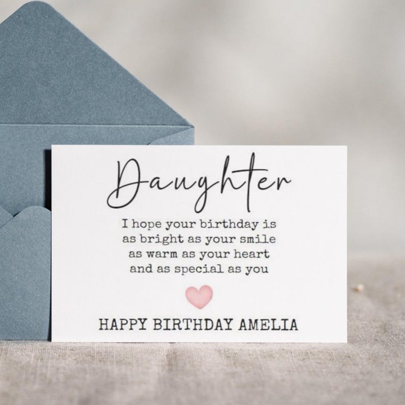 Cherry Orchard Daughter Brthday Card - To A Specal Daughter On Your - View #3