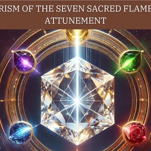 Prism of the Seven Sacred Flames Initiation | Chakra Alignment & Divine Light Empowerment