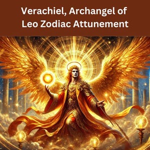Verachiel, Archangel of Leo Zodiac Attunement