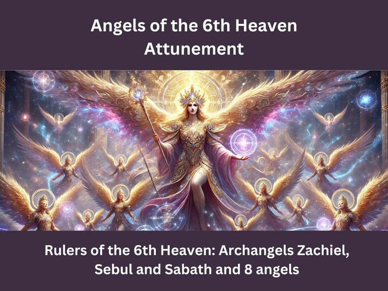 Angels of the 6th Heaven Attunement - Etsy