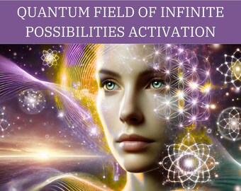 Quantum Field of Infinite Possibilities Activation - Energetic Transmission + Personal Insights Report