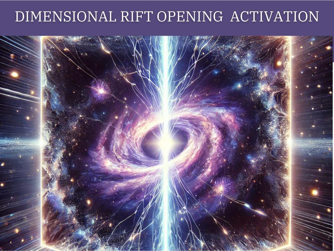 Dimensional Rift Opening Activation | Multidimensional Awareness ...