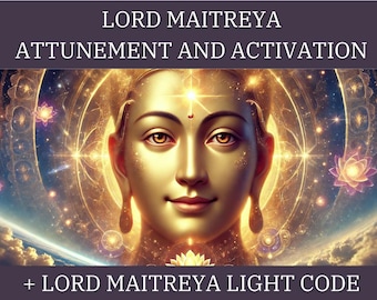 Lord Maitreya Frequency Alignment and Activation & Light Code + Channeled Message