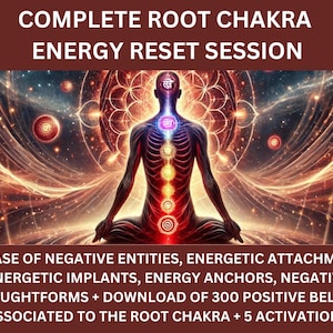 Wurzelchakra Energie-Reset-Sitzung