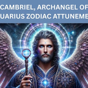 Cambriel, Archangel of Aquarius Zodiac Attunement