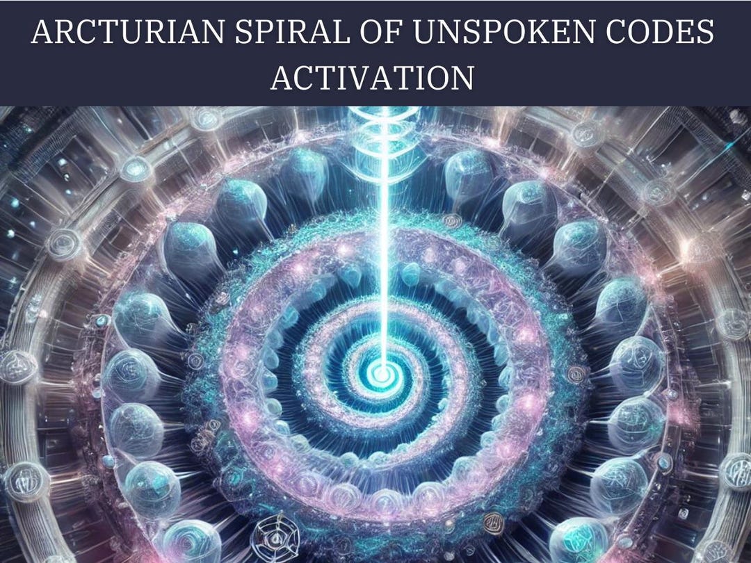 Arcturian Spiral of Unspoken Codes Activation | Light Language ...
