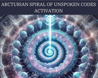 Arcturian Spiral of Unspoken Codes Activation | Light Language Integration & Multidimensional Awareness Upgrade