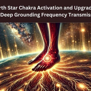 Earth Star Chakra Energy Activation & Upgrades Session and Deep Grounding Frequency Session