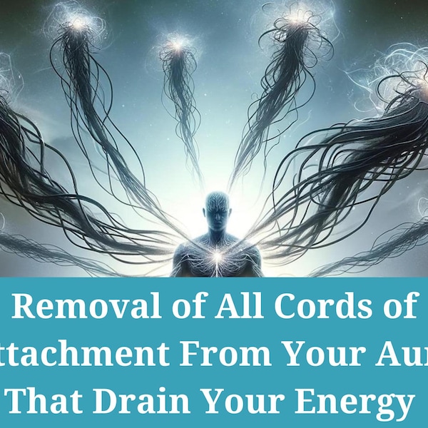 Removal of All Negative Cords of Attachment from Your Aura That Drain Your Energy