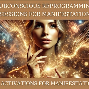 Subconscious Reprogramming Sessions For Manifestation & 5 Activations