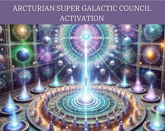 Arcturian Super Galactic Council Activation | Starseed Guidance Alignment & Multidimensional Consciousness Upgrade