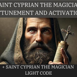 Saint Cyprian the Magician Attunement and Activation & Saint Cyprian Light Code