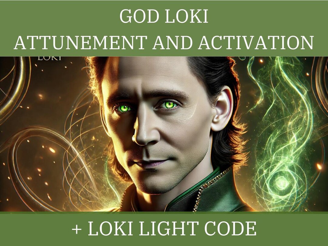 God Loki Attunement and Activation & Loki Light Code - Etsy