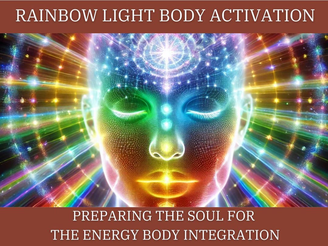 Rainbow Light Body Activation, 5D Ascension, Spiritual Awakening ...