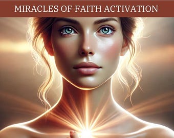 Miracles of Faith Activation - Energetic Transmission + Personal Insights Report