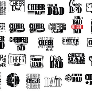 Cheer Dad Svg, Cheerleader Svg, Cheer Svg, Cheerleading Svg, Cheer Dad Png, Cheer Mom Svg, Dad Svg, Svg Files for Cricut, Cheer Dad Shirt