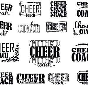 Cheer Coach Svg, Cheerleader Svg, Cheer Svg, Cheer Coach Shirt, Cheerleading Svg, Svg Files for Cricut, Cheer Coach Png, Cheer Coach Gift