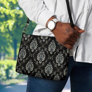 Ebony Grace Damen Elegante Crossbody Schulter Geldbörse, Elegante Vegan Leder Armband Brieftasche Abendtasche Für Arbeit & Besondere Anlässe