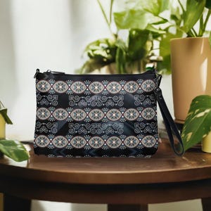 Ashen Ellipse Damen Anmutige Crossbody Schulter Geldbörse, Elegante Vegan Leder Wristlet Abendtasche für das Leben Reisen Arbeit & besondere Anlässe