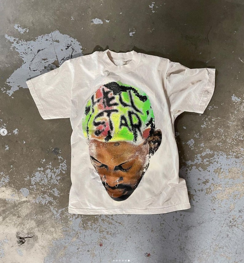 Hellstar Dennis Rodman Capsule 8 T-shirt Size S XL - Etsy