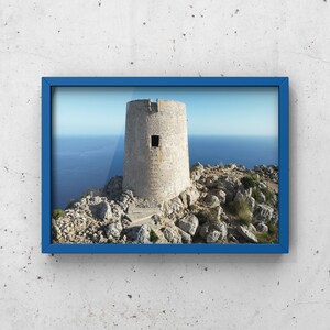 Albercutx Watchtower, Formentor, Puerto Pollensa, Majorca. Digital print / download