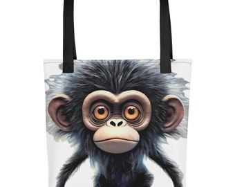 Baby Monkey Tote bag