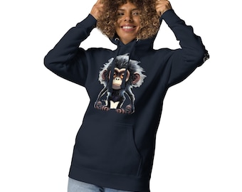 Baby Monkey Unisex Hoodie