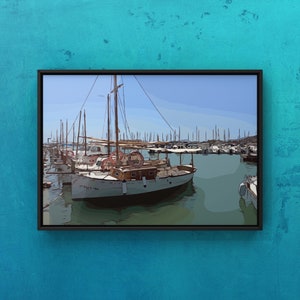 Puerto Pollensa in pictures. 3 x Digital print / download