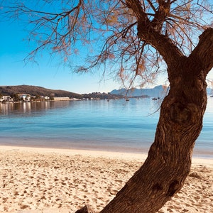 A summer view at Puerto Pollensa. Digital print / download