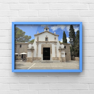 Calvary Chapel in Puerto Pollensa, Majorca. Digital print / download