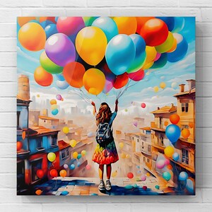 Colourful Dreams - ai art digital print / download