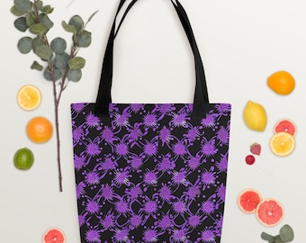 Purple Flowers - Tote bag