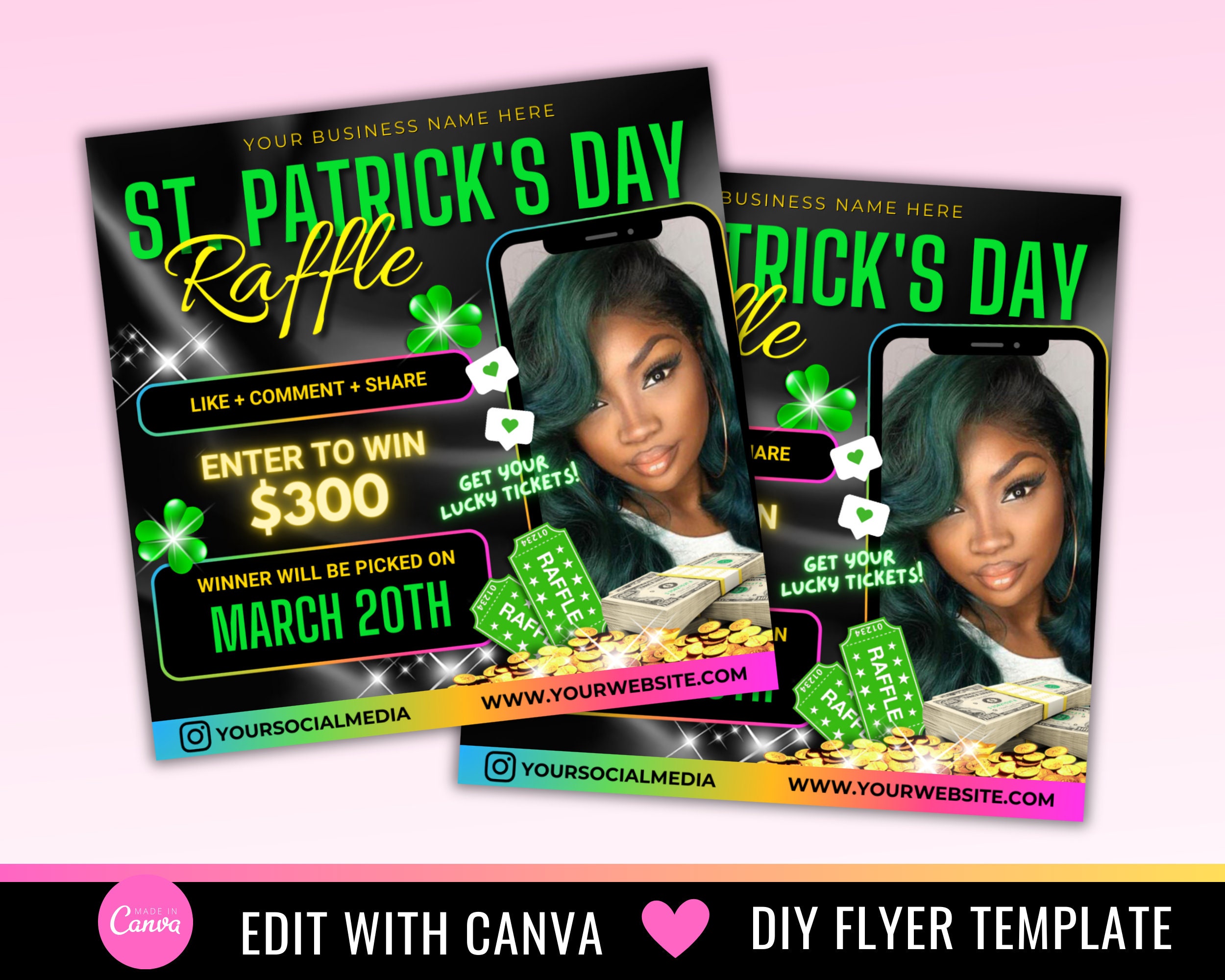or st patricks day raffle