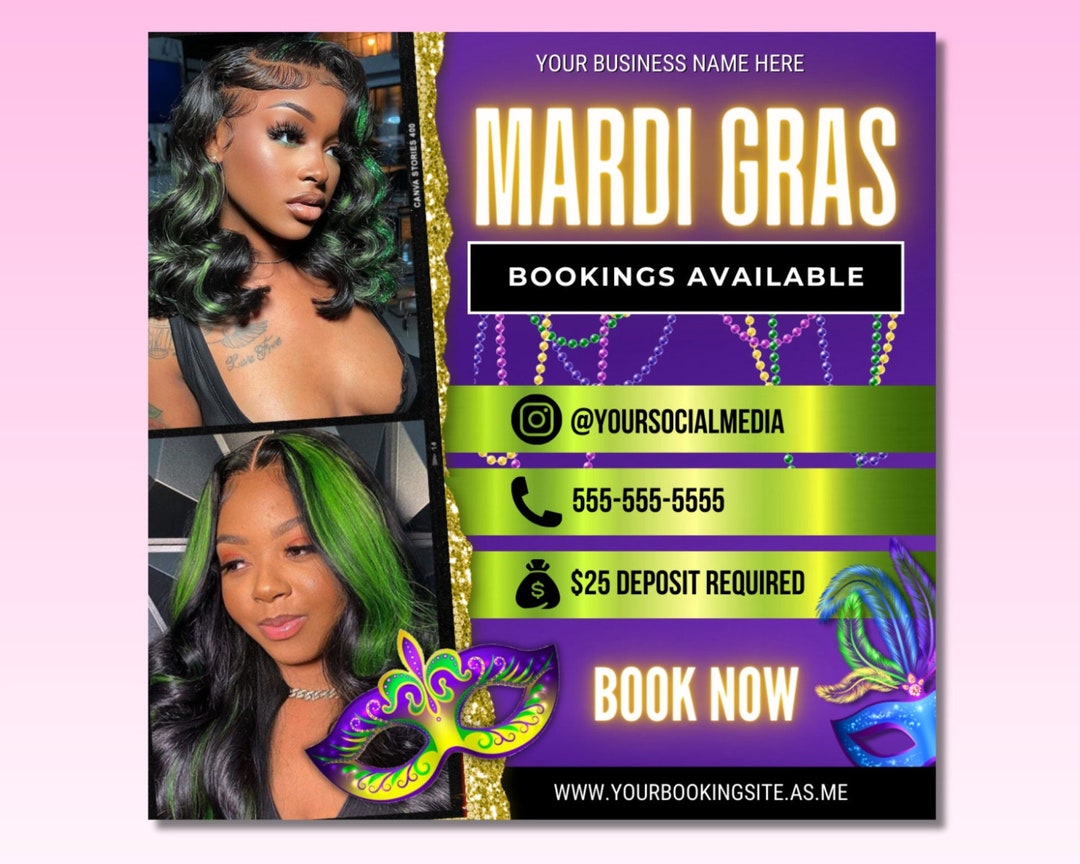 carnival mardi gras booking