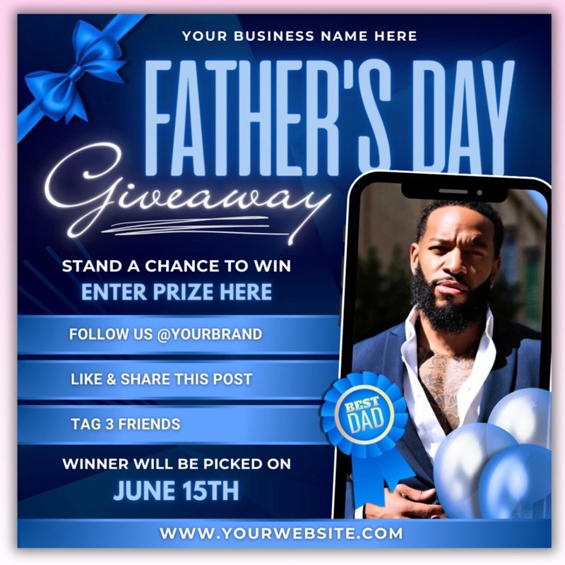 Father's Day Raffle Sign Fathers Day Raffle - Etsy