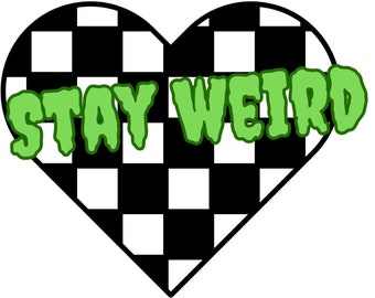 Stay weird svg,stay weird png, Emo,alt girlies, goth svg, goth girls