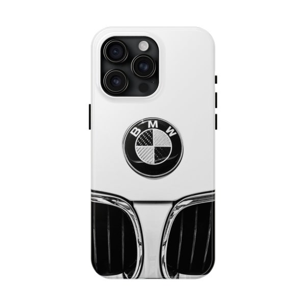 BMW iPhone Case, BMW Emblem BMW Logo iPhone Case, Bmw Handyhülle, Black White Car Phone Case iPhone 7 8 X 11 12 13 14 15 Mini Plus Pro Max