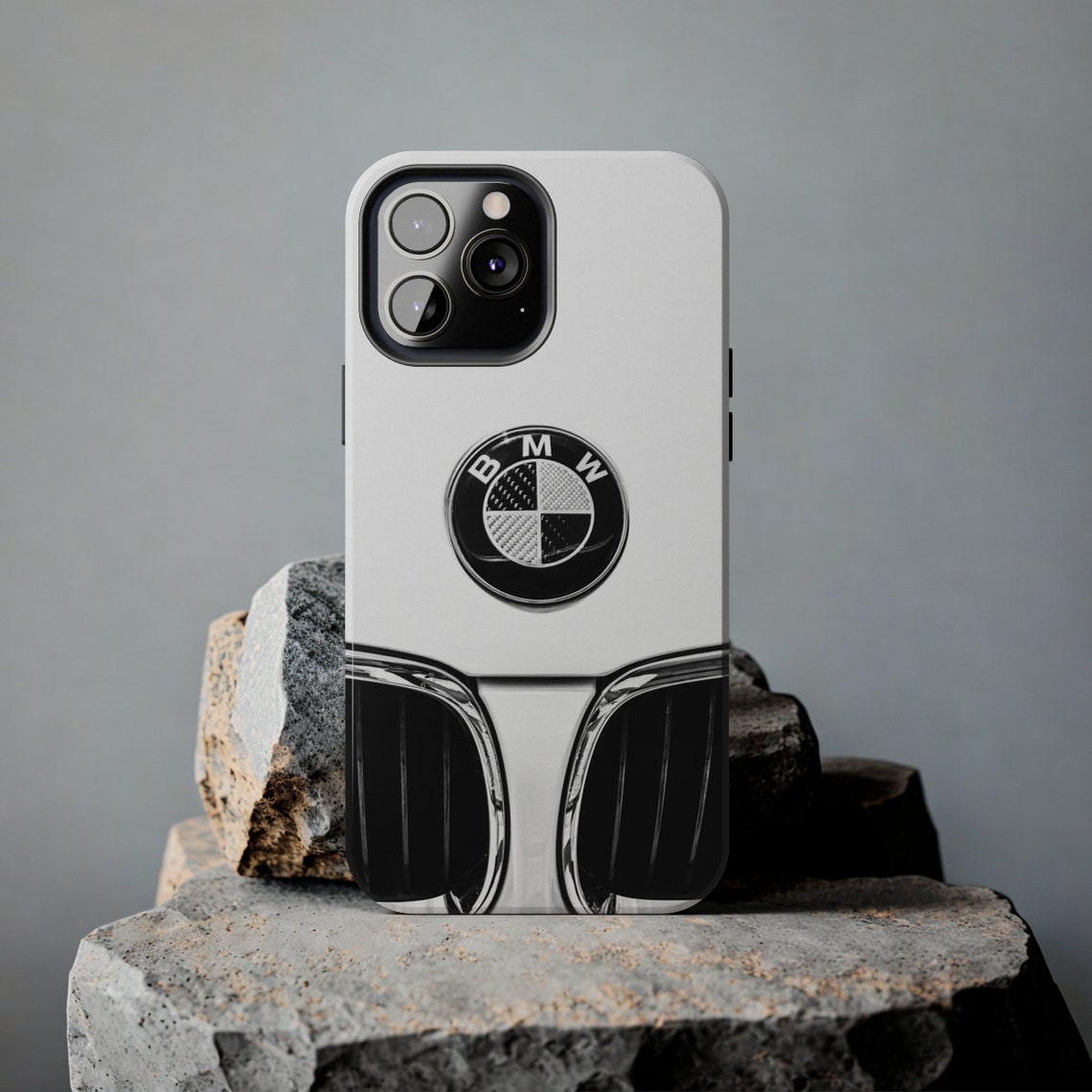 BMW Logo Car iPhone Case Black and White BMW Emblem Supercar Custom ...