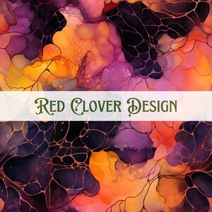 Halloween colors Alcohol Ink Seamless Pattern, watercolor seamless pattern, ink seamless, pattern for fabric, digital pattern, sublimation
