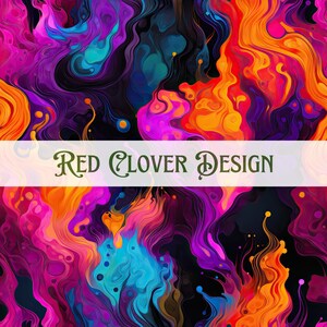 Alcohol Ink flames Seamless Pattern, watercolor seamless pattern, ink seamless, pattern for fabric, digital pattern, sublimation, halloween