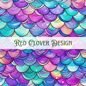 LF Inspired Mermaid Scales Seamless Pattern, mermaid seamless pattern, neon seamless, pattern for fabric, digital pattern, sublimation, baby