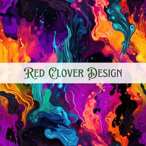 Halloween colors Alcohol Ink Seamless Pattern, watercolor seamless pattern, ink seamless, pattern for fabric, digital pattern, sublimation