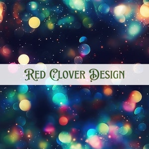 Bokeh Lights Seamless Pattern, stars seamless pattern, bugs seamless, pattern for fabric, digital pattern, sublimation, unfocused lights,