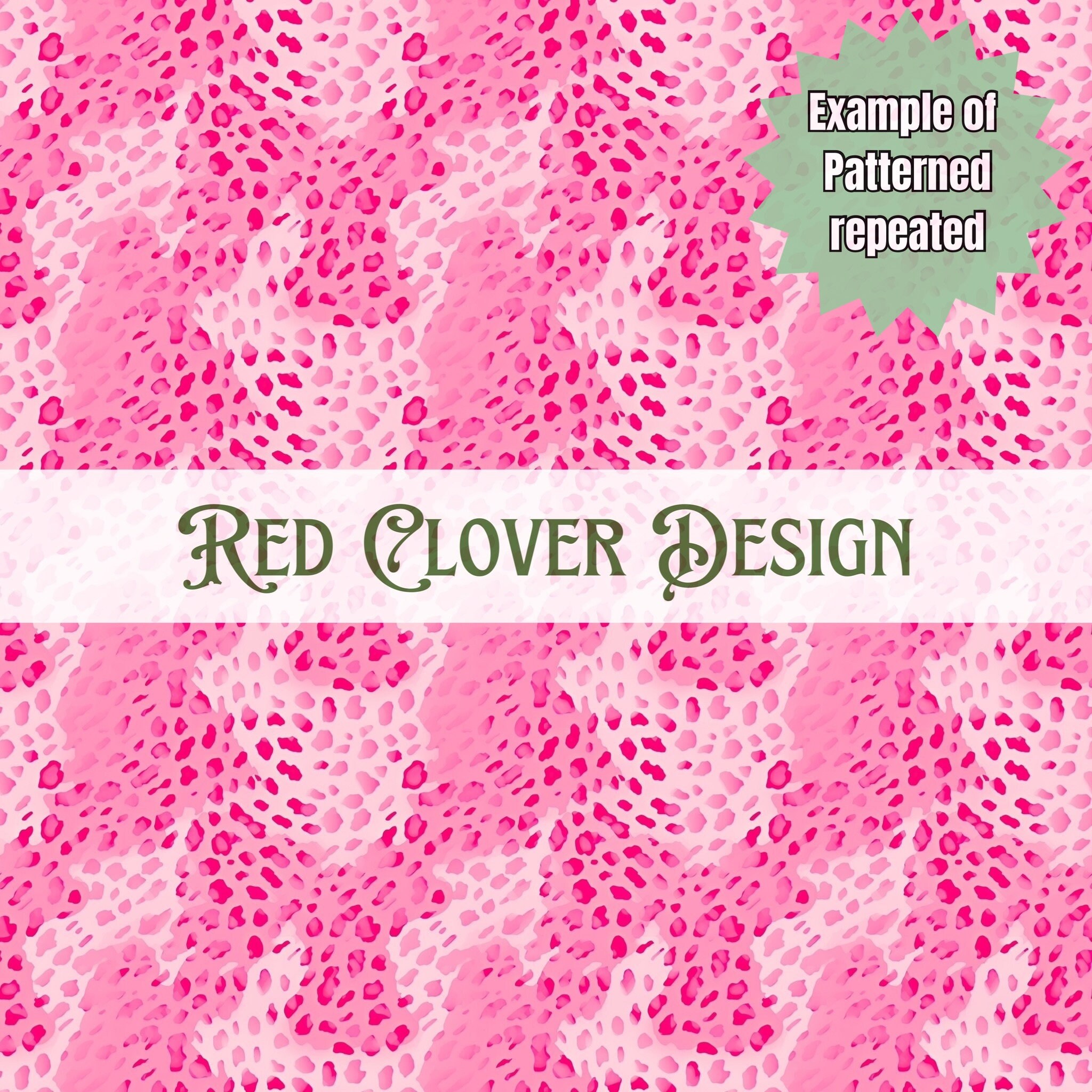 Pink Cheetah Print Seamless Pattern, Leopard Seamless Pattern ...