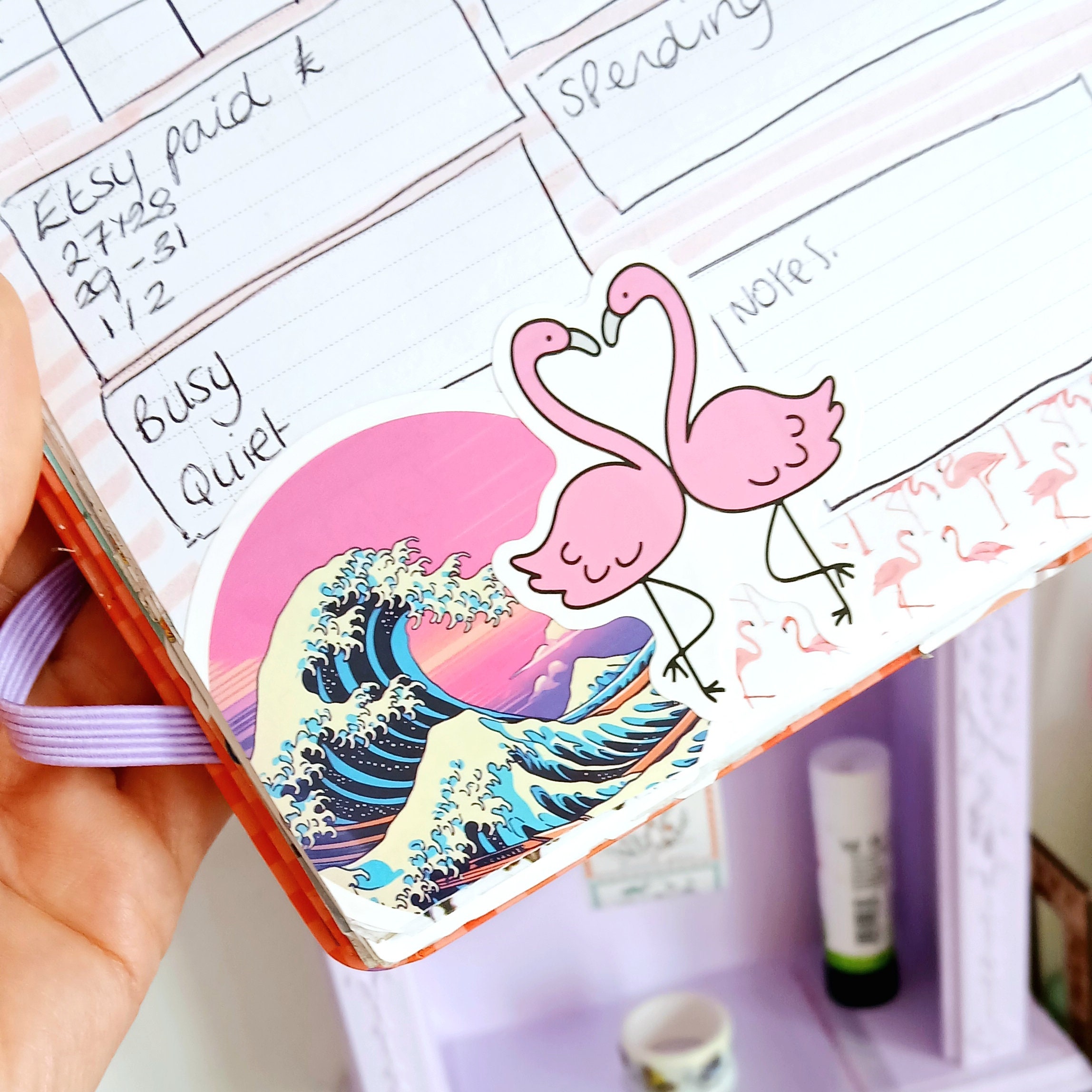 100 Bookish Sticker - Kawaii Buch-Aufkleber In Rosa | Wasserfest & Ablösbar | Für Laptop, Kindle, Skateboard & Tagebuch | Süße Deko Für Jugendliche & Erwachsene