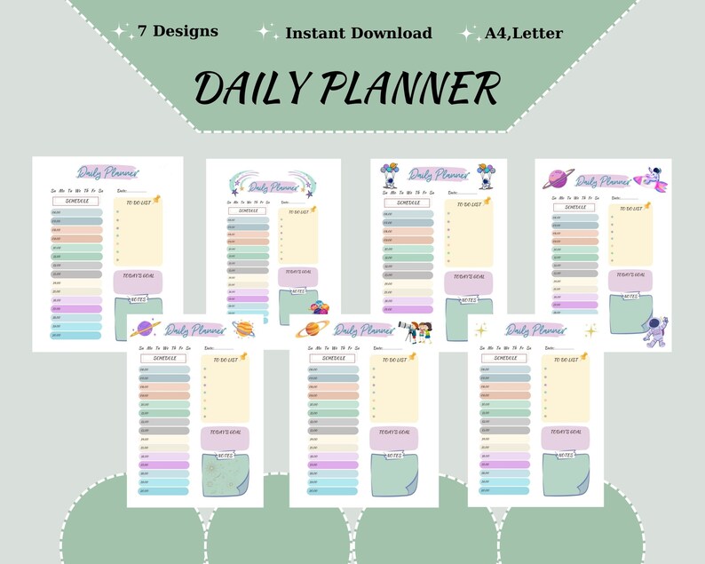 Kids Daily Journal Printable Journal for Kids Diary for - Etsy